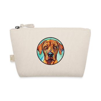 Rhodesian Ridgeback Dog Colorful Watercolor Pet - Organic Pouch - nature - Front