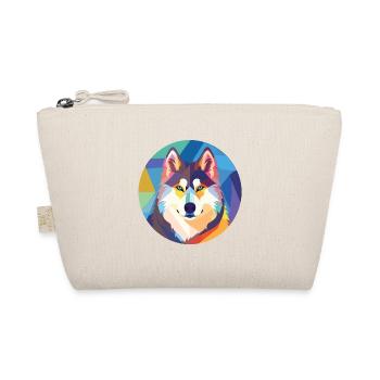 Husky Dog Aquarelle Colorée Animal Illustration - Trousse biologique - nature - Devant