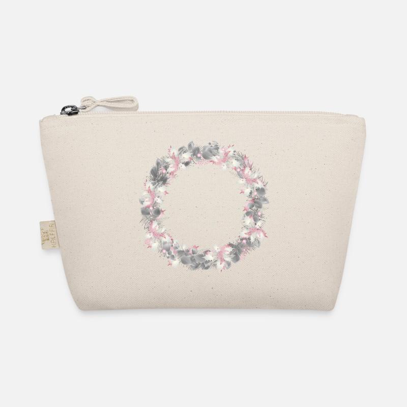 couronne argentée d’eucalyptus et de houx Trousse biologique
