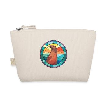Lion de mer coloré aquarelle Animal Illustration - Trousse biologique - nature - Devant