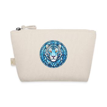 Bleu Aquatique Tigre Aquarelle Colorée Animal de compagnie - Trousse biologique - nature - Devant