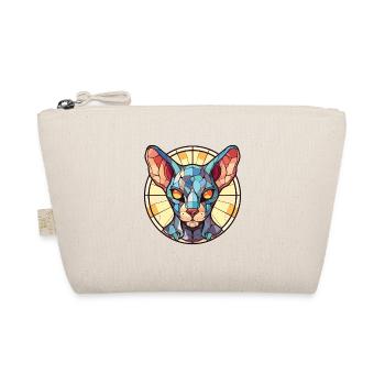 Sphynx chat coloré aquarelle Animal Illustration - Trousse biologique - nature - Devant