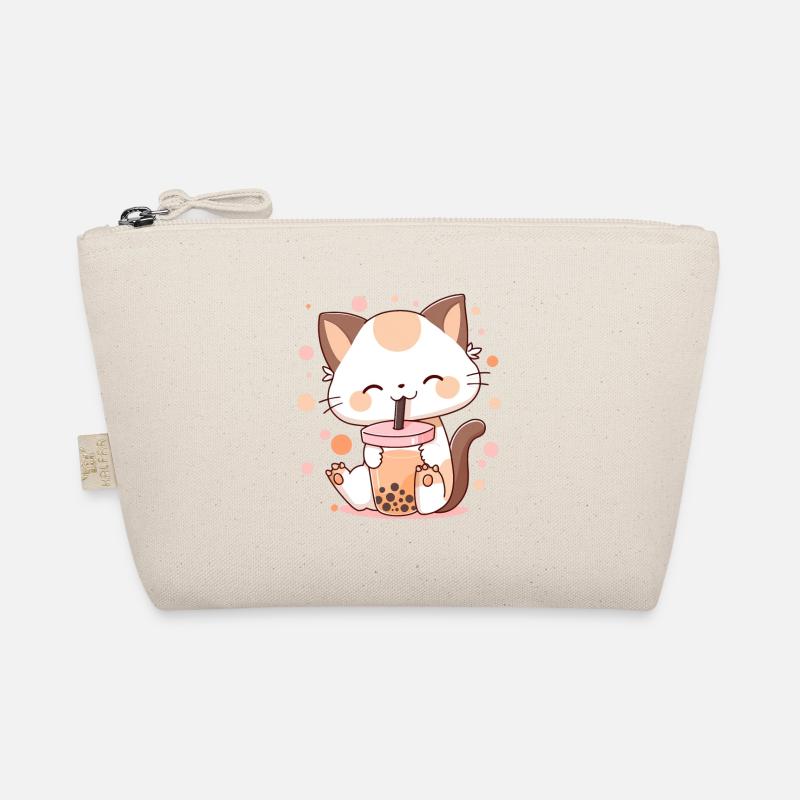 Bubble Tea Katze Neko boba Bio-Täschchen