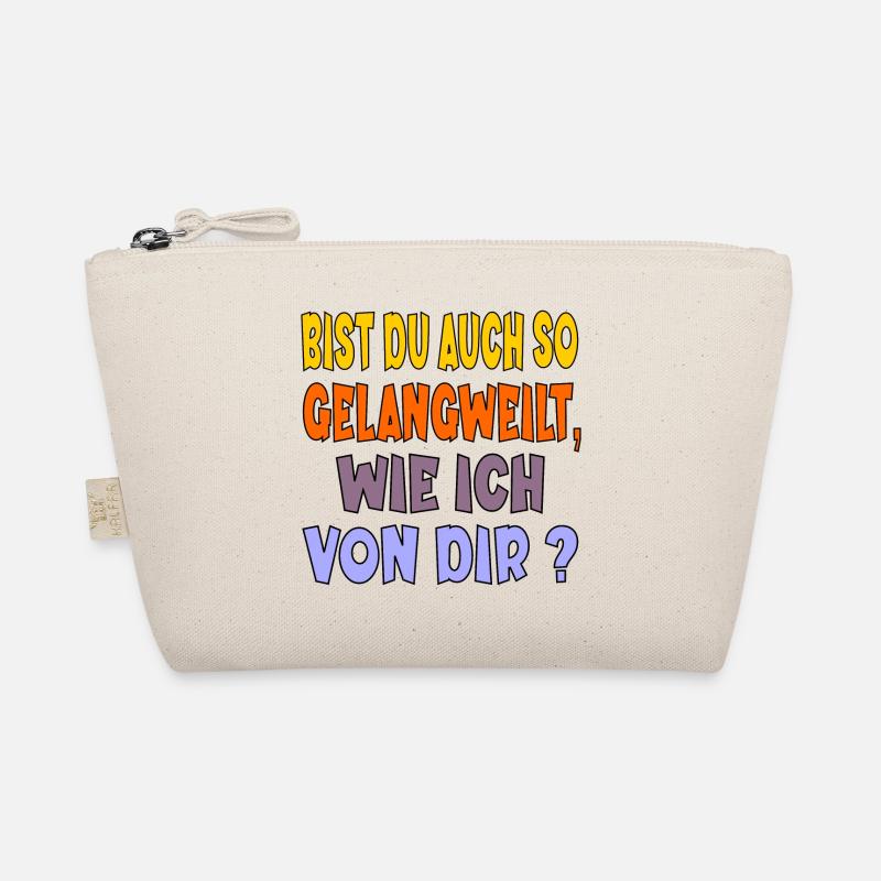 FRECHE SPRÜCHE LANGEWEILE KONTAKTE Bio-Täschchen