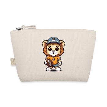 Mascotte d’animal de football américain Lion mignon - Trousse biologique - nature - Devant