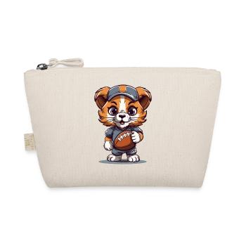 Mascotte d’animal de football américain Lion mignon - Trousse biologique - nature - Devant
