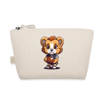 Mignon lion mascotte d’animal de football américain - Trousse biologique - nature - Devant