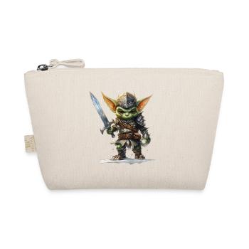 Brave Goblin Knight Fantasy RPG Shirt - Organic Pouch - nature - Front