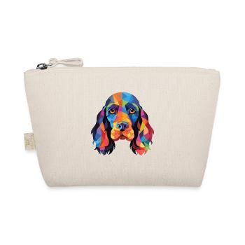 American Cocker Spaniel chien aquarelle colorée - Trousse biologique - nature - Devant
