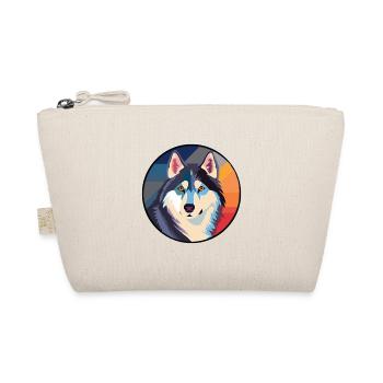 Husky Dog Aquarelle Colorée Animal Illustration - Trousse biologique - nature - Devant