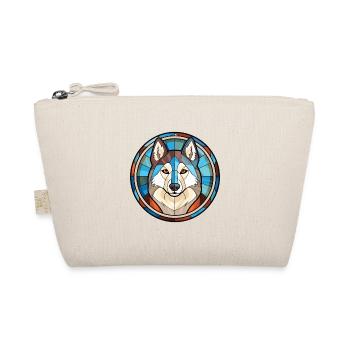 Husky Dog Aquarelle Colorée Animal Illustration - Trousse biologique - nature - Devant