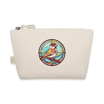Moineau coloré aquarelle Animal Illustration - Trousse biologique - nature - Devant