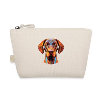 Belgian Shorthaired Pointer Dog Breed Watercolor - Organic Pouch - nature - Front