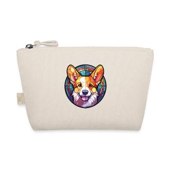 Corgi chien race coloré aquarelle illustration - Trousse biologique - nature - Devant
