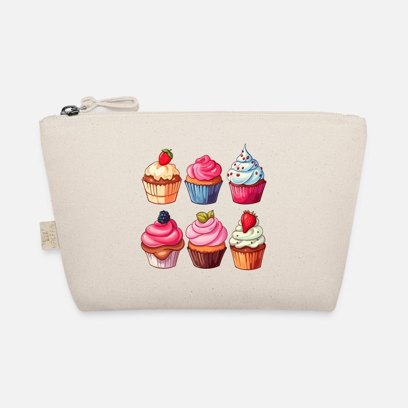 Cupcakes Cupcake Süßigkeiten Backwaren Bio-Täschchen