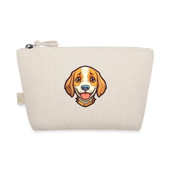 Billy Dog Breed Cartoon Kawaii Illustration - Organic Pouch - nature - Front