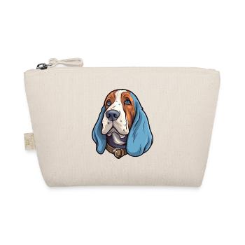 Bleu Gascogne Basset Chien Race Cartoon Kawaii Illus - Trousse biologique - nature - Devant