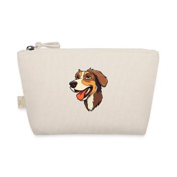 Laufhund Hunderasse Cartoon Kawaii Illustration - Bio-Täschchen - Natur - Vorne