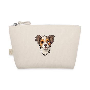 Koolie chien race dessin animé Kawaii Illustration - Trousse biologique - nature - Devant