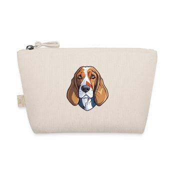 Chien courant tricolore français race dessin animé Kawaii Ill - Trousse biologique - nature - Devant