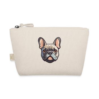 Bouledogue Français Race De Chien Cartoon Kawaii Illustrati - Trousse biologique - nature - Devant