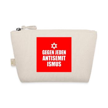 Gegen jeden antisemitismus - israel - Bio-Täschchen - Natur - Vorne