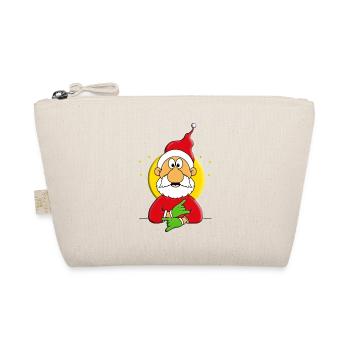 WEIHNACHTSMANN - WEIHNACHTEN - Bio-Täschchen - Natur - Vorne