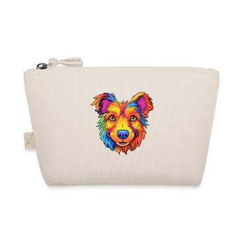 Australian Terrier Hunderasse Cartoon Kawaii Illust - Bio-Täschchen - Natur - Vorne