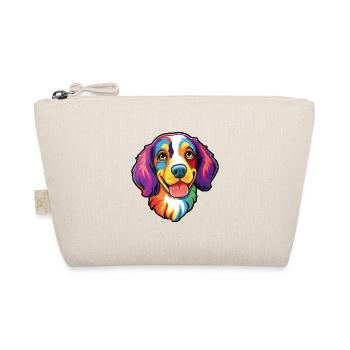 Appenzeller Sennenhund Dog Breed Cartoon Kawaii Il - Organic Pouch - nature - Front