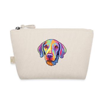 Catahoula Cur Dog Breed Cartoon Kawaii Illustratio - Organic Pouch - nature - Front