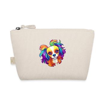 Continental Toy Spaniel Chien Race Cartoon Kawaii I - Trousse biologique - nature - Devant