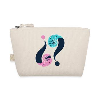 Infinite enigma. 11 Blue & Pink - Organic Pouch - nature - Front