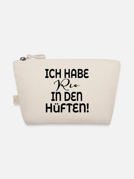 TANZEN HÜFTE BEWEGUNG - Bio-Täschchen - Natur