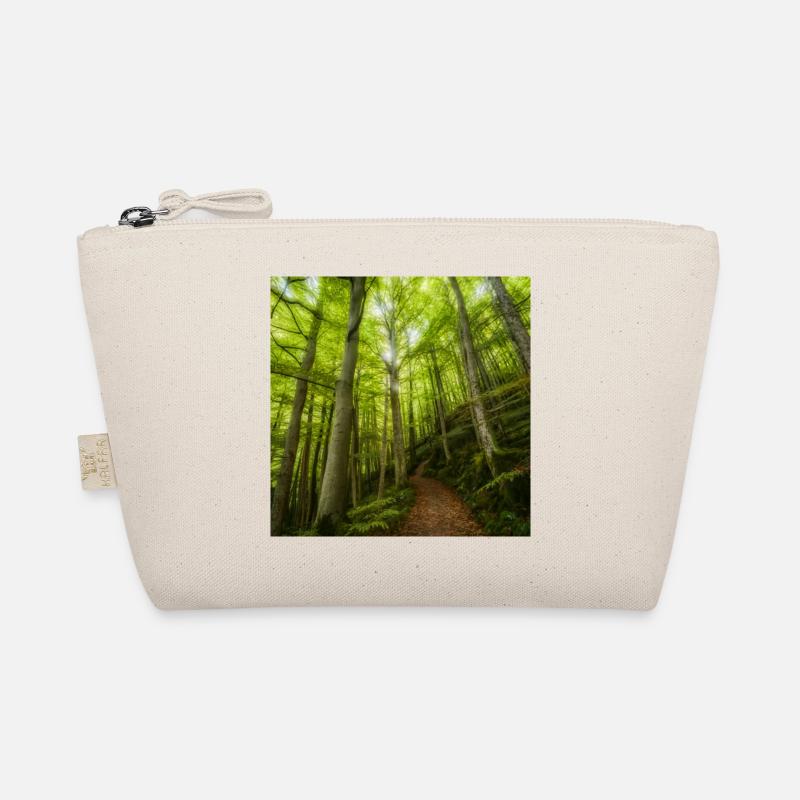 Smaragdgrne Dschungel Bio-Täschchen