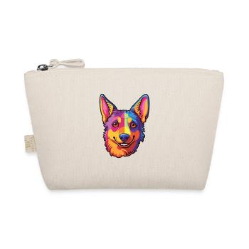 Lancashire Heeler Dog Breed Cartoon Kawaii Illustr - Organic Pouch - nature - Front