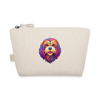 Lhassa Apso chien race dessin animé Kawaii Illustration - Trousse biologique - nature - Devant