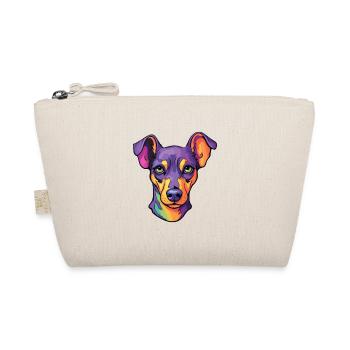 Manchester Terrier chien race dessin animé kawaii illust - Trousse biologique - nature - Devant