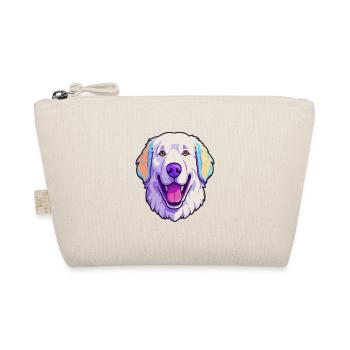 Ungarische Kuvasz Hunderasse Karikatur Kawaii Illustra - Bio-Täschchen - Natur - Vorne