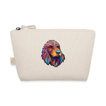 Griffon Fauve de Bretagne Hunderasse Cartoon Kawaii - Bio-Täschchen - Natur - Vorne