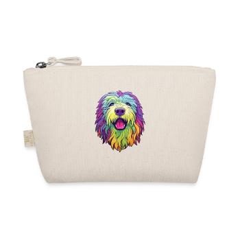 Komondor race de chien dessin animé kawaii illustration - Trousse biologique - nature - Devant