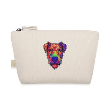 Race de chien Irish Terrier Cartoon Kawaii Illustratio - Trousse biologique - nature - Devant
