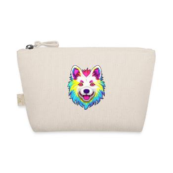 Indien Spitz chien race Cartoon Kawaii Illustration - Trousse biologique - nature - Devant