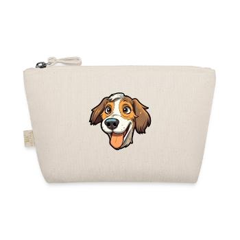 Perdiguero Navarro Dog Breed Cartoon Kawaii Illust - Organic Pouch - nature - Front