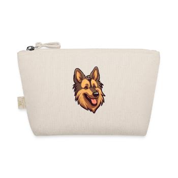 Belgian Tervuren Dog Breed Cartoon Kawaii Illustra - Organic Pouch - nature - Front