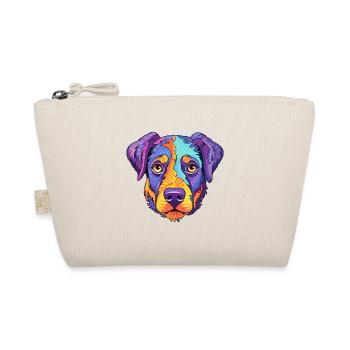 Portuguese Cattle Dog Breed Cartoon Kawaii Illustr - Organic Pouch - nature - Front