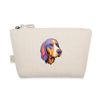 Serbe tricolore chien chien race dessin animé Kawaii - Trousse biologique - nature - Devant