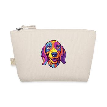 Ratonero Valenciano Dog Breed Cartoon Kawaii Illus - Organic Pouch - nature - Front