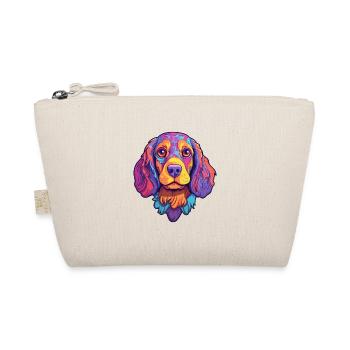 Portuguese Watchdog Dog Breed Cartoon Kawaii Illus - Organic Pouch - nature - Front