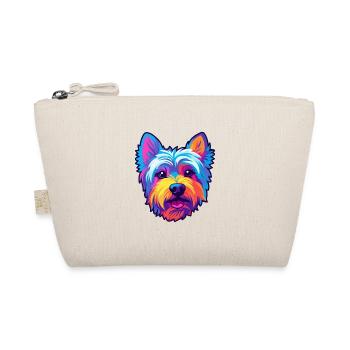 West Highland Terrier Dog Breed Cartoon Kawaii Ill - Organic Pouch - nature - Front