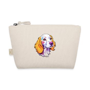 Setter anglais chien race dessin animé kawaii illustrati - Trousse biologique - nature - Devant